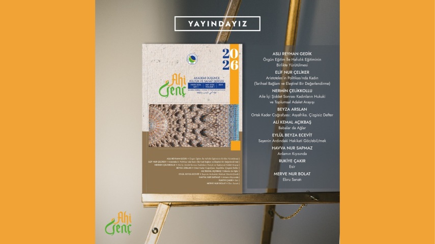 Ahi-Genç Akademi Dergisi / Sayı 1